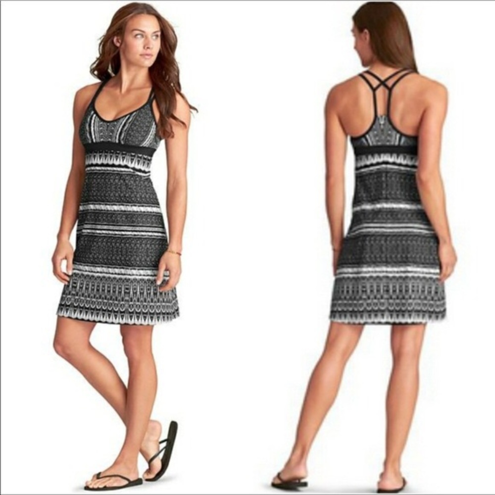Athleta |  Black design coastline Swim Dress